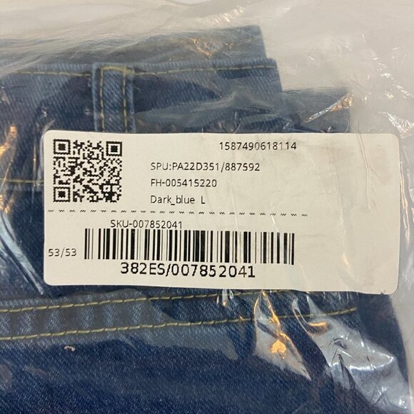 Misslook Women's Sunflower Floral Jeans Straight Leg Size L (31 x 30) NWT - Picture 9 of 9